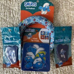 The Smurfs Blue Spa Headband and Gua Sha Set